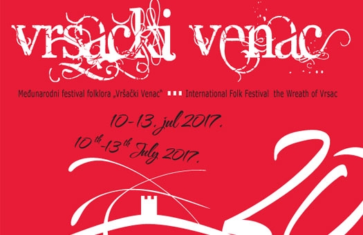 The 20th anniversary opening of the International Folklore Festival "The Vrsac Venac"